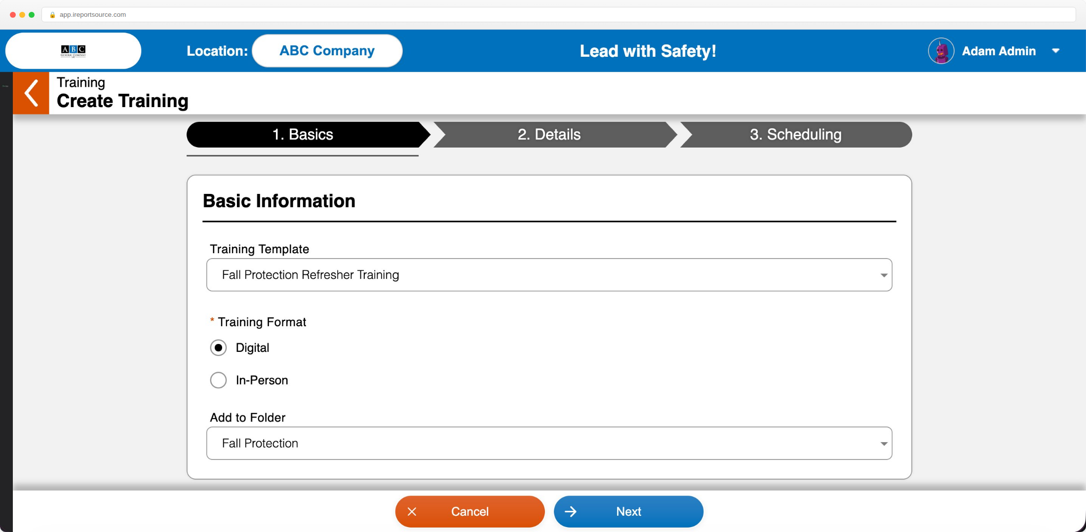 Safety Training